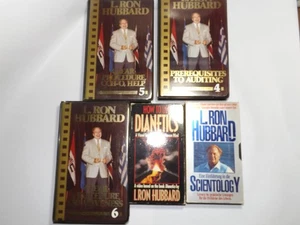 5 x VHS Scientology Dianetik Ron L. Hubbard Denkschule Erfolg Gehirn Lehrvideos - Bild 1 von 4