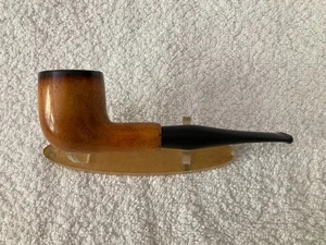 UN MARKED MANX LAND GENUINE BLOCK MEERSCHAUM STRAIGHT ESTATE PIPE - Picture 1 of 7