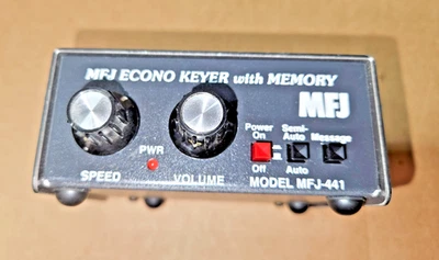 MFJ 441 Econo-keyer con memoria - stock del distribuidor Foto 1 de 2