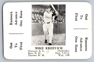 1936 S&S Games The National Game Mike Kreevich Chicago White Sox - Picture 1 of 3