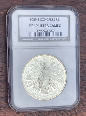 1989 S CONGRESS PF 69 $1 - Image 1 of 3