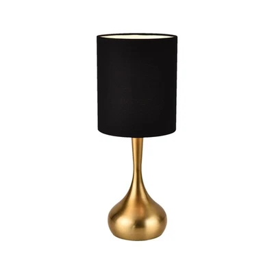 KUNJOULAM Modern Table Lamp, 17.3" Small Desk Light with Brass Metal Droplet ... - Image 1 of 4