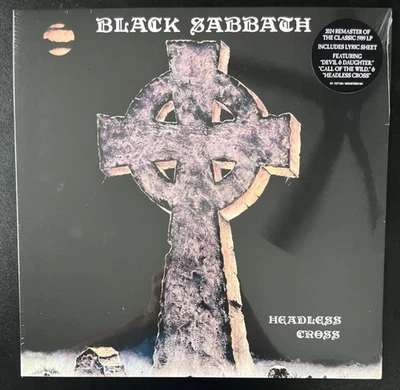 BLACK SABBATH HEADLESS CROSS VINYL LP NEW SEALED MINT Foto 1 de 2