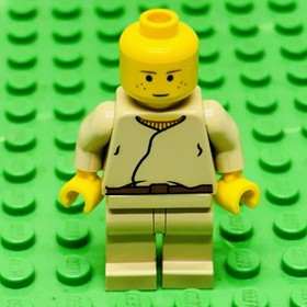 LEGO Star Wars Anakin Skywalker (MISSING Brown Aviator Cap) 7141 SW0007 &bull; VG‼
