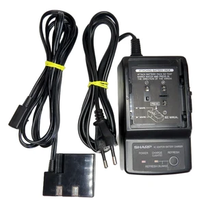 SHARP UADP-0204TAZZ Netzteil Ladegerät für Camcorder mit DC Strom Adapterplatte - Bild 1 von 8