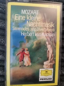 Mozart - Eine Kleine Nachtmusik - Karajan (Cassette Tape) - Picture 1 of 2