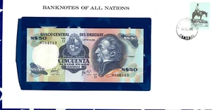 *Banconote di tutte le nazioni Uruguay 1981 50 Pesos P61c UNC serie D* - Foto 1 di 2