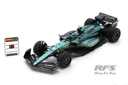 Aston Martin AMR 23 Fernando Alonso Formel 1 Dutch GP 2023 1:43 Spark 8924 - Bild 1 von 1