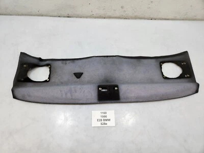 ✅ 82-88 OEM BMW E28 528 533 535 cubierta interior maletero panel de ajuste * Foto 1 de 4