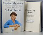 Livre autographe signé Finding My Voice par Valerie Jarrett