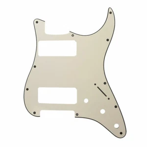 Parti chitarra 2P-90 Stratocaster PICKGUARD per Fender Strat 2 P90, Pergamena - Foto 1 di 4