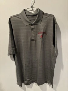 Nueva camisa polo gris Champion Washington State University para hombre - Imagen 1 de 3