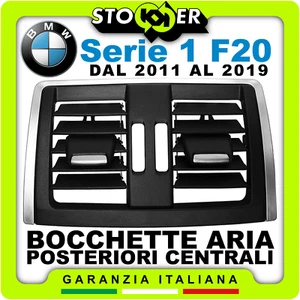 Bocchetta Cromata AC Aria Condizionata Posteriore Centrale BMW Serie 1 F20 11-19 - Imagen 1 de 13