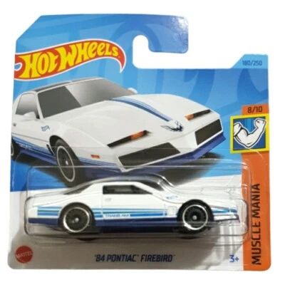 Hot Wheels 2023 '84 PONTIAC FIREBIRD *180/250 MUSCLE MANIA *8/10 HKK92 - Image 1 of 2