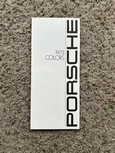 1973 porsche color salmples folder for dealership. - Picture 1 of 4