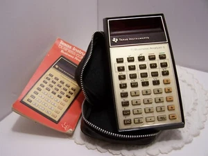 Vintage Texas Instruments Business Analyst I Calculator with Case and Manual - Picture 1 of 5