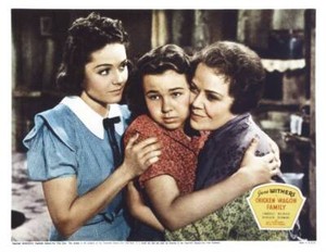 Chicken Wagon Family lobby card Marjorie Weaver Jane Withers 1939 OLD PHOTO