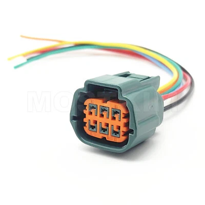 6-Pin Electronic Throttle Body Connector Pigtail Fit For Nissan Sentra 2002-2006 - Imagem 1 de 4