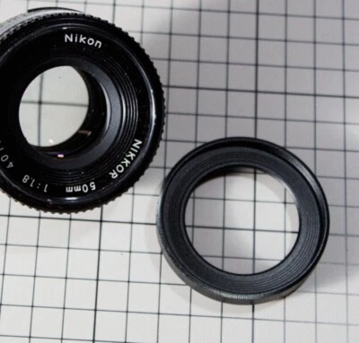 Nikon 50mm F/1.8  PANCAKE lens Hood - Image 1 of 3