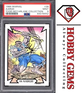 Colección Marvel Todd McFarlane ARGH #28 HULK PSA 9 1989 - Imagen 1 de 2