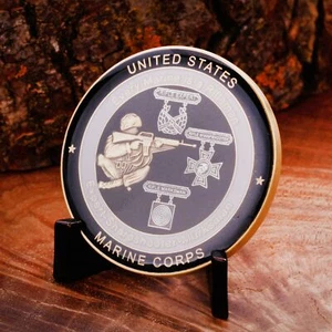 Marine Corps Rifleman Creed Challenge Coin - Picture 1 of 7