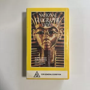 National Geographic Video - Egypt: Quest for Eternity (VHS, 1986) - Picture 1 of 6