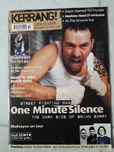 832 Kerrang December 2000 one minute silence smashing pumpkins mudvayne my ruin - Picture 1 of 2