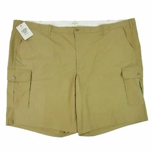 New Dockers Big & Tall Cargo Shorts Men's Size 60 Lightweight Performance Beige - Picture 1 of 7