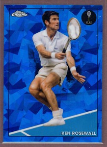 2021 Topps Chrome Sapphire Tennis #23 Ken Rosewall