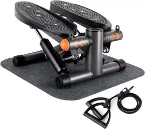 Onetwofit Mini Stepper for Exercise Stair Stepper W/ Resistance Bands New - Picture 1 of 8