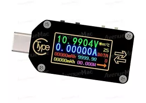 Voltmeter Tester Versorgung Für Macbook Art USB - C - Bild 1 von 13