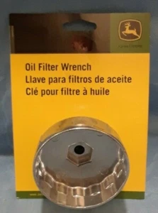 NUEVA LLAVE DE FILTRO DE ACEITE DESLIZABLE JOHN DEERE 3 PULGADAS PARA FILTROS DE ACEITE AM125424 TY26640 - Imagen 1 de 2