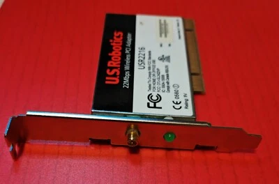 U.S. Robotics USR2216 Wireless PCI Adapter - Image 1 of 4