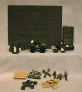 1998 DSI Toys Inc Blockmen Blocco Costruzioni Militari 234+ Pezzi - Foto 1 di 11