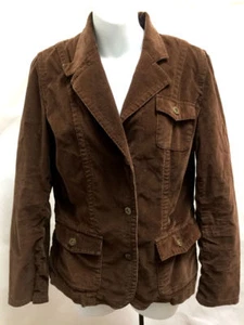 Eddie Bauer 6 Sakko braun Cord Blazer Baumwolle Stretch - Bild 1 von 5