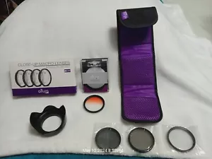 52mm CAMERA Filter Kit Bundle, and More SEE PICS & READ DETAILS - NIKON CANON - Picture 1 of 7