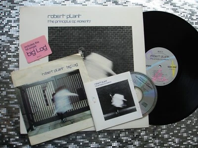 Robert Plant ~The Principle Of Moments ~ LP  w/CD & 7" Single  Es Paranza 901011 - Image 1 of 4