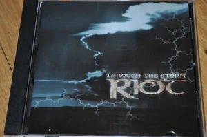 RIOT Through The Storm CD 2002 LETOM JAPAN PRESS judas priest ACCEPT raven - Picture 1 of 3