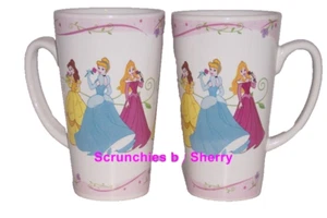 Disney Belle Cinderella Sleeping Beauty Tall Coffee Mug - Picture 1 of 1