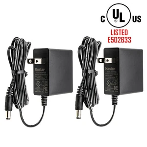 Kastar 2-Pack AC100-240V DC 12V 1A 5.5 x 2.1MM Wall Charger Power Supply Adapter - Picture 1 of 7