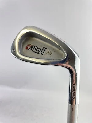 Wilson Staff Forged 6 Iron RM Midsize Stiff Graphite /Right Handed New Grip/7204 - Image 1 of 4