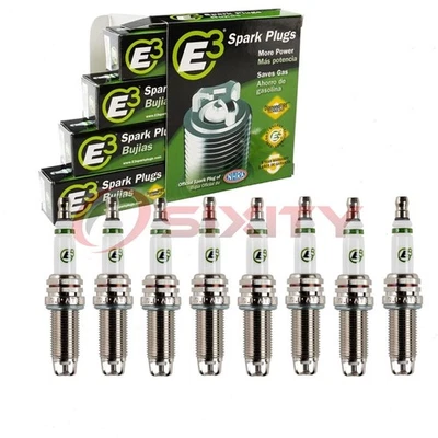8 pc E3 Spark Plugs for 2008-2014 Lexus IS F 5.0L V8 Ignition Wire Secondary lm - Image 1 of 4