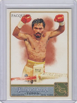 2011 Manny Pacquiao Topps Allen & Ginter ROOKIE CARD #262 - Philippines Boxing - Image 1 of 2