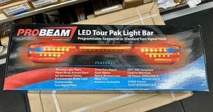 NEW CUSTOM DYNAMICS PROBEAM 14-25 TOURING TOUR-PAK LED LIGHT SEQUENTIAL / SMOKED - Picture 1 of 8