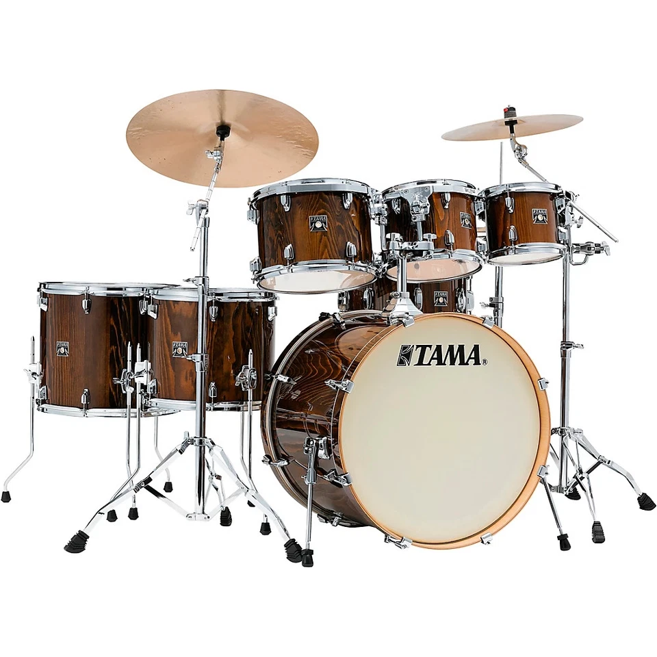 TAMA Superstar Classic Exotix paquete de 7 piezas concha con bajo Java de 22" pino corteza lacebark Foto 1 de 1