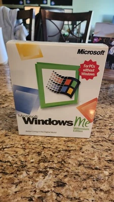 NEW NIB Microsoft  Windows ME Millennium Edition Original Box SEALED - Image 1 of 4