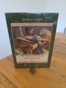The Operas of Mozart Parts 1-3 The Great Courses Guidebook & DVDs NEW & SEALED - Bild 1 von 4