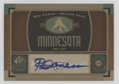 Rod Carew SP Signature Edition 2012 #MIN2 automático patio Foto 1 de 2
