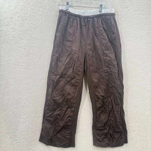 Anthropologie Daily Practice verstellbare Hose in Schokobraun Größe S - Bild 1 von 12