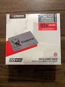 Kit Kingston SUV500B/240G Solid State Drive SATA 3.0 Desktop Notebook Combo NEU - Bild 1 von 2